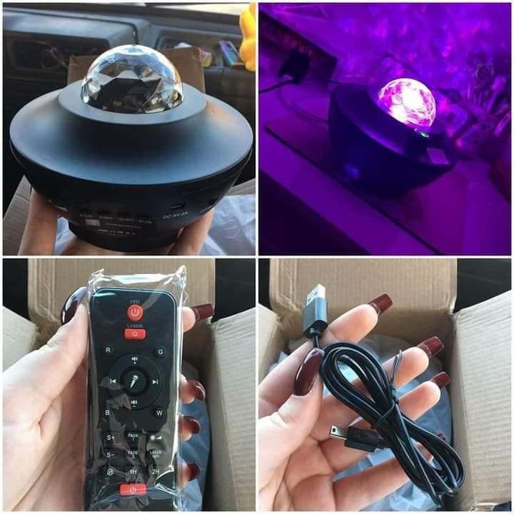 360 GALAXY  LIGHT PROJECTOR,STARRY NIGHT  & BLUETOOTH SPEAKER