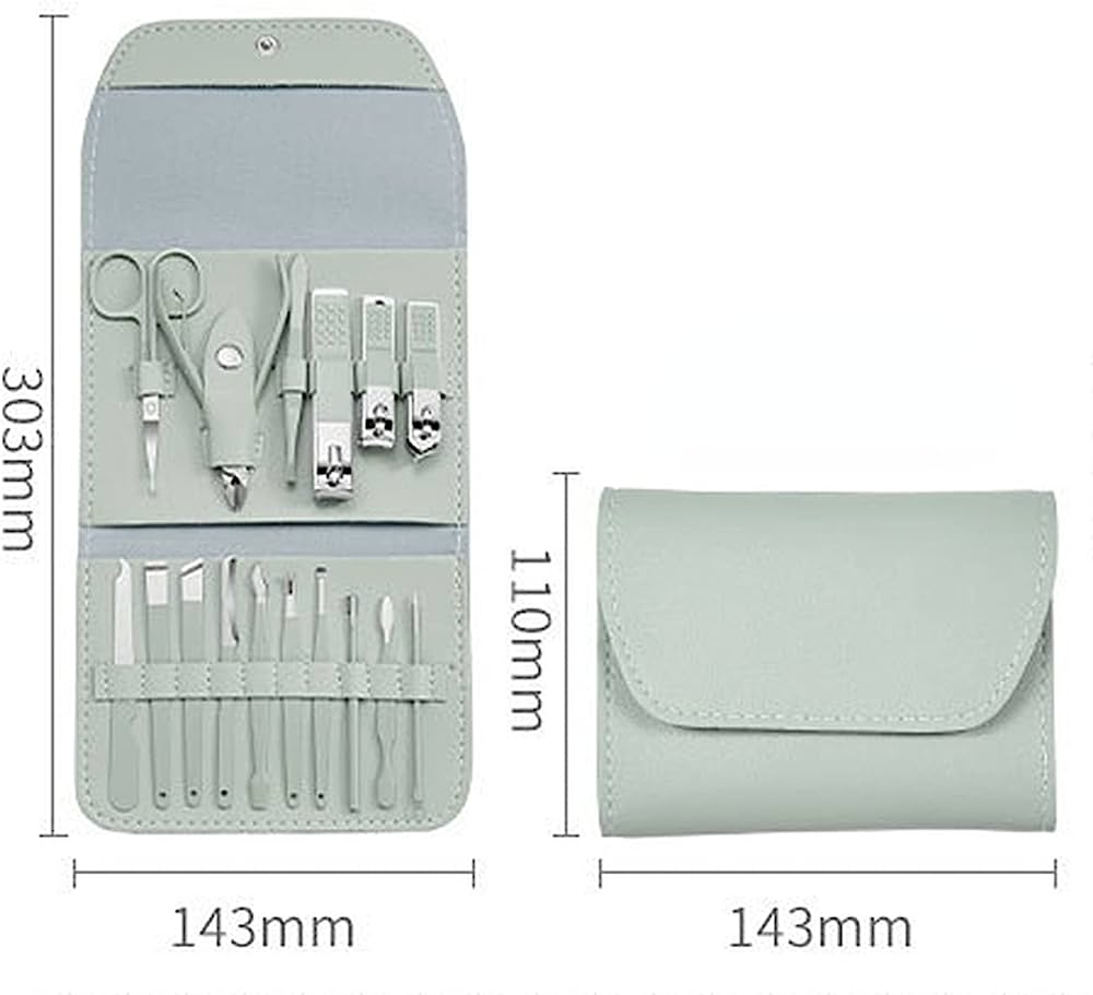 Portable 16pcs Manicure Kit