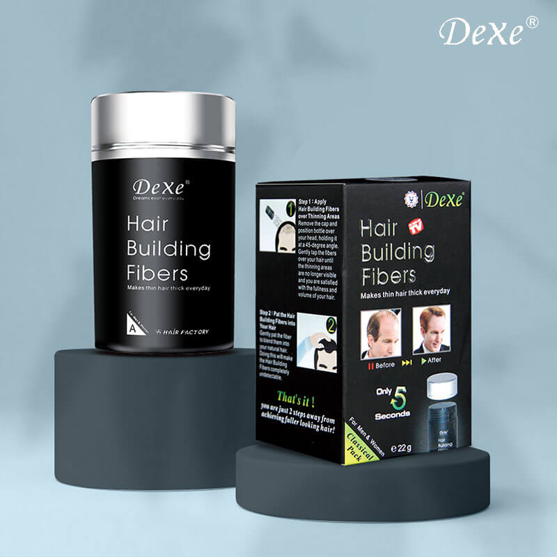 Dexe Hair Building Fiber For Thickening Covering baldness - Hair Powder for both Men and Women