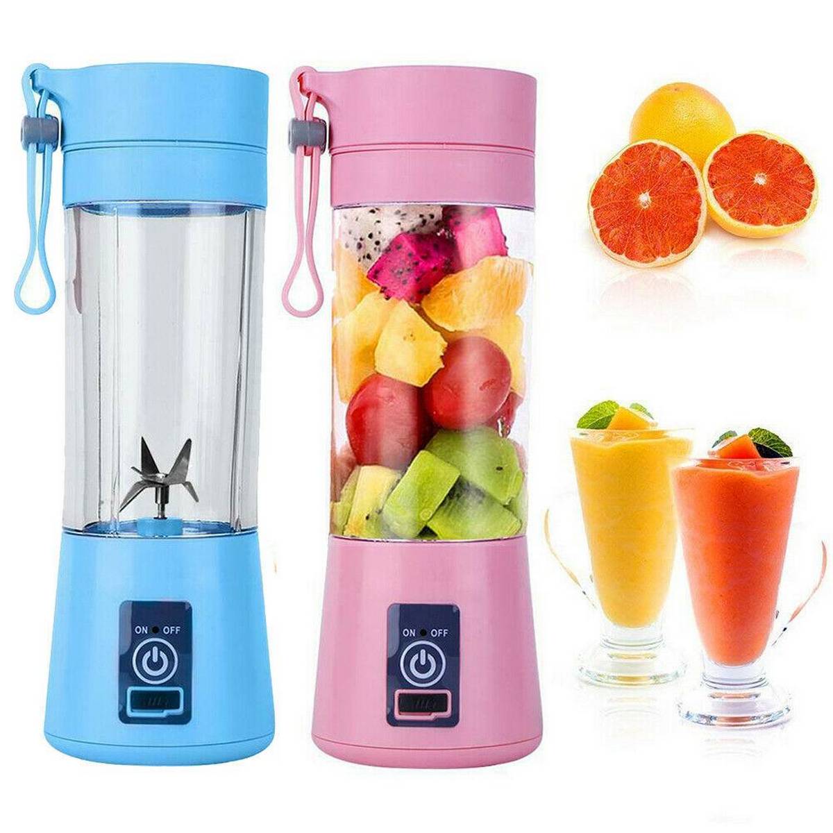 Portable Electric Blender Mini Fruit Juice Mixer