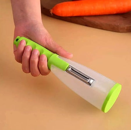 Multi-Fruit Vegetable peeler 3 In 1 with storage box peeling knife